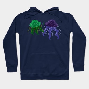 Jellyfish Couple Hoodie